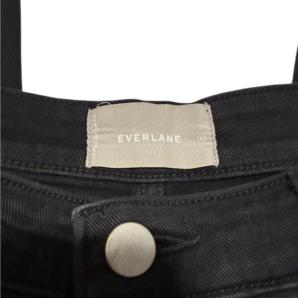 Everlane Utility Barrel Pants in black size 00 - Picture 2 of 5